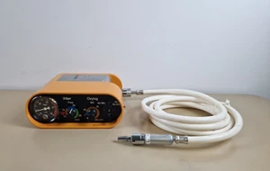 drager oxylog 1000 ventilator with air supply hose and 2x circuit hose set - Picture 1 of 6