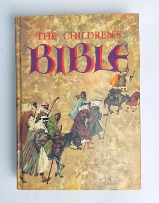 The Children's Bible Golden Press Illustrated Stories Sunday Home School Vintage - Image 1 of 4