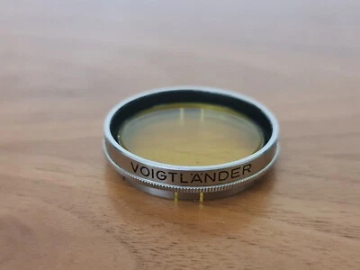 Voigtlander 302/32 AR 32mm G 2 Yellow Lens Filter - M1297 - Image 1 of 4