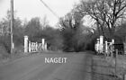 35Mm Railway Negative At Lenwade Crossing Gates & Posts Norfolk  1984 #7875