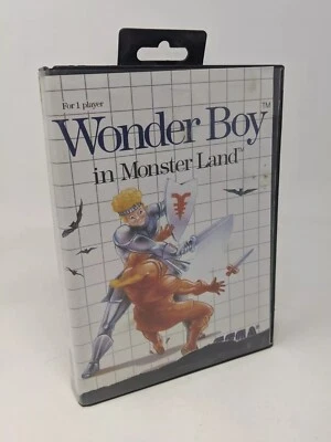 Wonder Boy in Monster Land (Sega Master System, 1988) CIB w/ Game, Case & Manual - Image 1 of 4