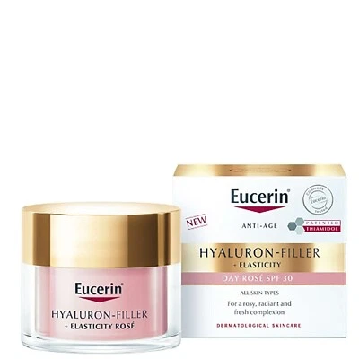 Eucerin Hyaluron Filler + Elasticity Day Rose SPF30 50ml - Image 1 of 2