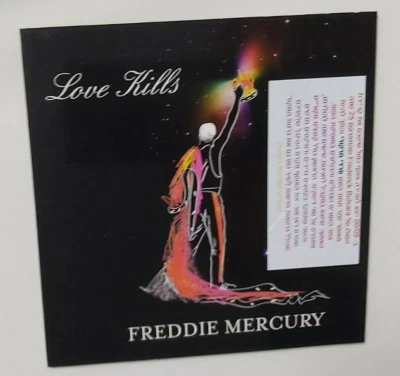 FREDDIE MERCURY love kills    PROMO CD SINGLE   ISRAELI  - Image 1 of 2
