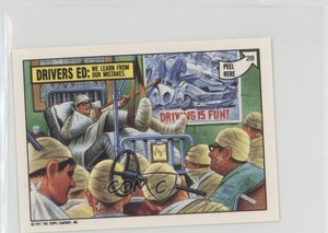 1991 Topps Toxic High School Stickers Drivers Ed #28 1i3