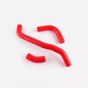 Fit SUZUKI DRZ400S DRZ400 DRZ400SM 2002-2013 Radiator Silicone Hose Kit Red - Foto 1 di 6