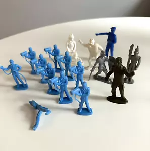 Vintage Plastic Marx, Timmee, Assorted Random Figures Baseball Fireman Soldiers - Picture 1 of 11