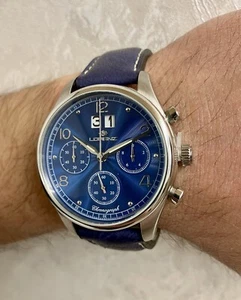 Orologio LORENZ Cronograph Vintage, data palette, 030215 NUOVO - Picture 1 of 3