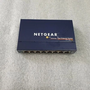 Netgear 8port 10-100Mbps Fast Ethernet Switch FS108 - Picture 1 of 6