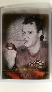 2011-12 Parkhurst Champions Gordie Howe Renditions B&W SP #158