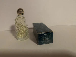 Vintage AVON SEA HORSE  Miniature Full Charisma Cologne with Box - Picture 1 of 3
