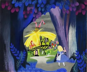 Alice in Wonderland Concept : Mary Blair : Archival Quality Art Print 17x22 - Picture 1 of 2