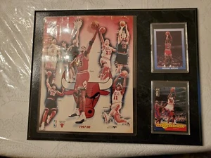 Michael Jordan Team Photo and Upper Deck Card. - Picture 1 of 3