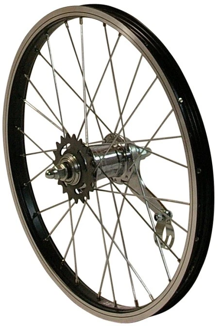 REDONDO 20 Zoll Hinterrad 20" Kasten Felge Schwarz mit 1 Gang Rücktritt Bremse - Bild 1 von 1