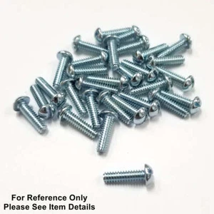 Philmore 10-485, Viti per Macchina in Acciaio a Testa Tonda 8-32 x 1/2" - Confezione da 30 - Foto 1 di 1