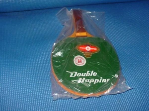 VINTAGE DOUBLE HAPPINESS G1832 TISCHTENNIS TISCHSCHLÄGER PADDEL BOARDSCHLÄGER - Bild 1 von 6