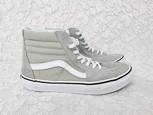 Vans Mens Sk8-Hi Pig Suede Moss Green Shoes Size 8 Hi Tops Sneakers - Picture 1 of 7