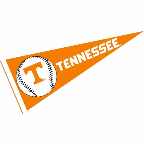 Tennessee Vols 12 in X 30 in Baseball Pennant Cover