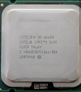Intel Core 2 Quad Q6600  4 x 2.40GHz Sokel LGA 775  Prozessor