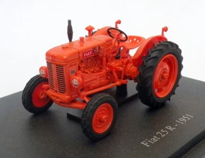 Hachette 1/43 Scale Model Tractor HT042 - 1951 Fiat 25 R - Orange - Bild 1 von 3