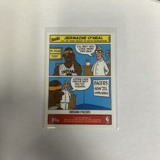 Jermaine O’Neal, 2005 TOPPS BAZOOKA COMIC INSERT #9 of 23, Pacers