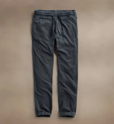 $165 Standard James Perse Vintage French Terry Blue Noir Pigement Sweatpants 2 - Image 1 of 4