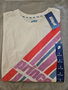 Prince Pickleball Women’s Cropped Logo T-Shirt - Size Lrg NWT - Picture 1 of 5