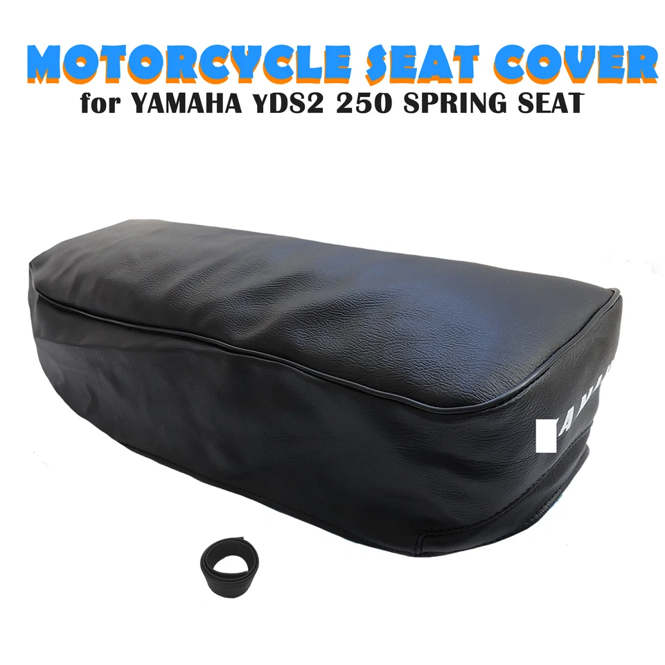 ЧЕХОЛ НА СИДЕНЬЕ МОТОЦИКЛА ДЛЯ YAMAHA YDS2 DS2 250 ПРУЖИННОЕ СИДЕНЬЕ - Изображение 1 из 1