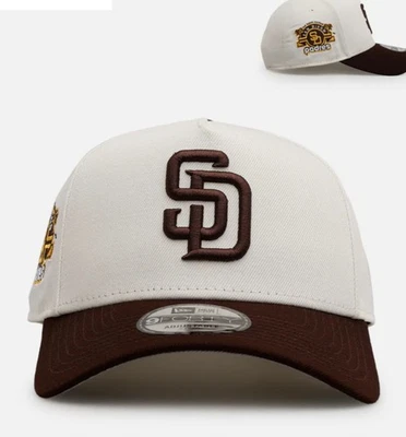 New Era  San Diego Padres 9forty Color Visor  A_frame Snapback  - Image 1 of 4