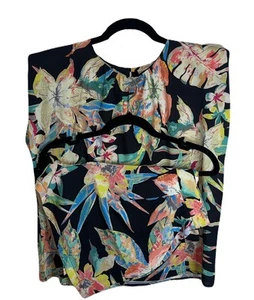 Flying Tomato Anthropologie Floral 2-teiliges Short Set Damengröße Small - Bild 1 von 9