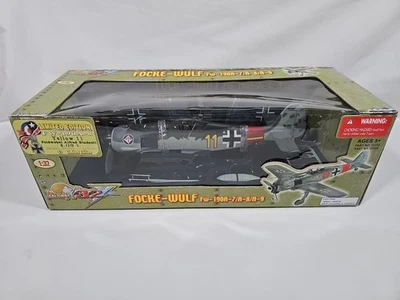 Ultimate Soldier 1:32 FOCKE-WULF Fw-190A-7/A-8/A Yellow 11 Feldwbel Bindseil NEW - Image 1 of 4