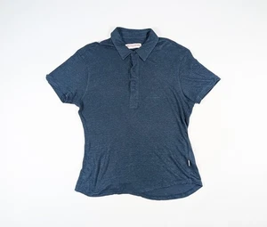 Orlebar Brown Sebastian Linen Polo Shirt Size L - Picture 1 of 7