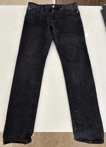 PacSun Jeans Slim Taper Uomo 30x32 - Denim Nero - Foto 1 di 8