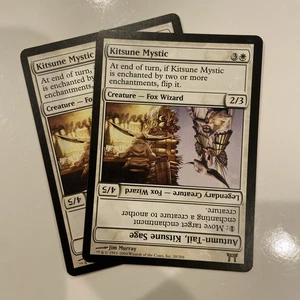 Kitsune Mystic Autumn-Tail, Kitsune Sage Champions of Kamigawa Regular - Picture 1 of 1