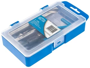 Gewinde Reparatur Satz M14 x 1.5 14-tlg HSS Bohrer Gewindebohrer Gewindeeinsätze - Bild 1 von 3