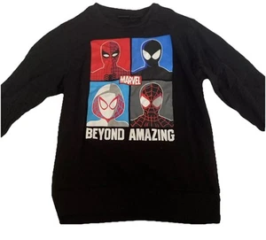 Marvel Beyond Amazing Spider-Man Graphic Pullover Sweater Kids MD - Picture 1 of 11