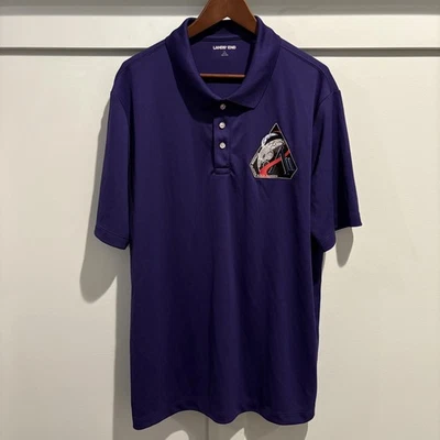 NASA Artemis II Polo Shirt Wiseman Glover Koch Hansen Patch Lands’ End L Foto 1 de 4
