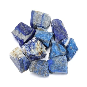 Top Plaza Bulk Lapis Lazuli Healing Crystals Rough Stones - Large 1" Natural ... - Picture 1 of 6