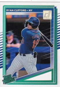 2025 Donruss Clearly Donruss Ryan Clifford Karte #198. NRMT-MT - Bild 1 von 1