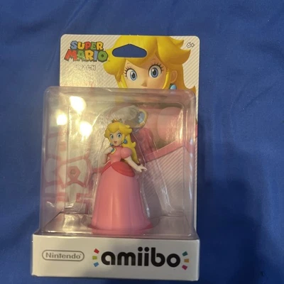 Princess Peach Amiibo Mario Party 10 Nintendo Super Mario Brand New 1st print  - Image 1 of 2