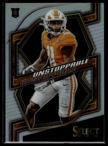 2023 Select Draft Picks Jalin Hyatt Unstoppable Silver Prizm Rookie - Picture 1 of 2