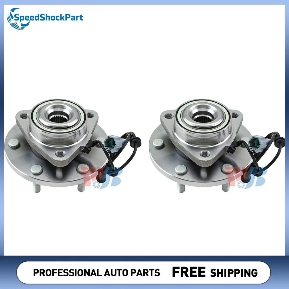 Conjunto de cojinete y buje de rueda delantera WJB para INFINITI QX56 2004-2007 Foto 1 de 3