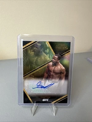 geoff neal auto /199 Topps Gold Label - Image 1 of 4