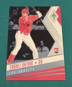 2018 Panini Phoenix Baseball No. 20 Shohei Ohtani Rookie Card RC  - Picture 1 of 4