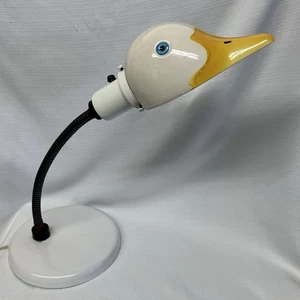 Ceramic Porcelain Duck Goose Head Desk Reading Lamp Vintage George Kovacs - Picture 1 of 13