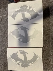 Empty Pokemon Sword and Shield - CHARIZARD - Empty box with Drawers - Picture 1 of 3