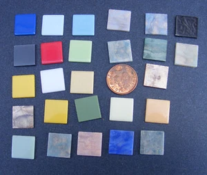 Set Of 36 Resin Tiles Tumdee 1:12 Scale Dolls House Miniature DIY Accessory ML36 - Picture 1 of 18