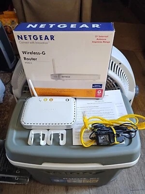 Wireless-G Router Netgear WGR614 54MBPS 2.4 GHz Tested Working Condition. - Image 1 of 4