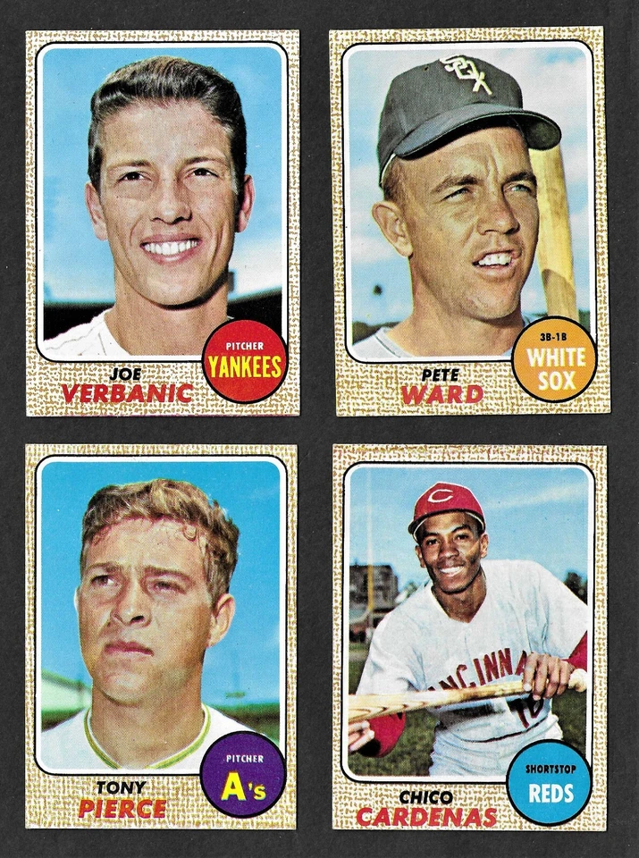 1968 Topps Baseball: elige tu tarjeta (#226 a #512) ¡Envío gratuito! Foto 1 de 1