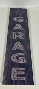 Dallas Cowboys Garage Hanging Wood Sign 24" x 6" NFL Man Cave Den Wall Door - Picture 1 of 5