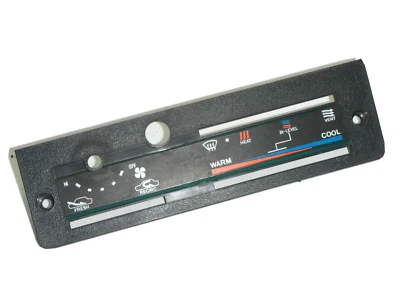 Placa frontal control aire acondicionado ventilador calefacción 1978-1982 Toyota Tercel Foto 1 de 4